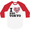 i love neo tokyo 3/4 Sleeve Shirt