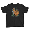 polygon fox graphic Youth Tee