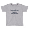i went outsude once Toddler T-shirt