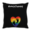 Worth The Wait Baby Foot Throw Pillow