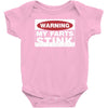 warning my farts Baby Onesie