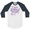 catmerica 3/4 Sleeve Shirt