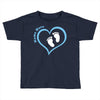 Baby Boy with Heart Any Name Customized Toddler T-shirt