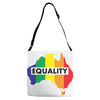 Vote Yes-Australia Marriage Equality Adjustable Strap Totes