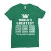 F Chord Dad Funny Guitar Ladies Fitted T-Shirt