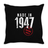 Made In 1947 All Original Parts Throw Pillow