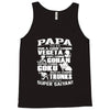 papa super saiyan vegeta Tank Top