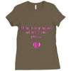 this is my heart when i see you Ladies Fitted T-Shirt