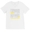 forwar ever backwards never V-Neck Tee