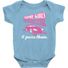 i pass boys Baby Onesie