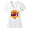 murder king Women's V-Neck T-Shirt