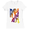 made in the am Ladies Fitted T-Shirt