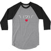 Stick Heart 3/4 Sleeve Shirt