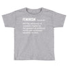 Feminism Noun Toddler T-shirt