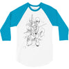 deadpool 2 3/4 Sleeve Shirt
