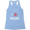 i heart sheldon Racerback Tank