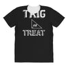 trig or treat1 All Over Women's T-shirt