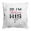 i stole her heart Throw Pillow
