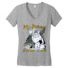 maine coon Women's V-Neck T-Shirt