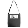 pub providing us beer hoodie Adjustable Strap Totes