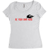 Be Your Own Hero Women's Triblend Scoop T-shirt