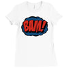 comic bam Ladies Fitted T-Shirt