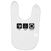 eat sleep science Baby Bibs