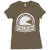 pacman crest Ladies Fitted T-Shirt