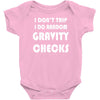 gravity check Baby Onesie