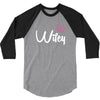 Wifey white 3/4 Sleeve Shirt