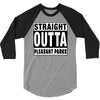 straight outta pleasant parks 3/4 Sleeve Shirt