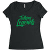 TALKING LEGENDS Women's Triblend Scoop T-shirt