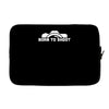 born to shoot  photograpy camera geek Laptop sleeve