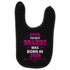 The Best Grammy Was Born In June Baby Bibs