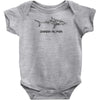 shark alpha Baby Onesie