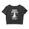 Best Friend Beagle Crop Top