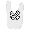 mountain bold (for light) Baby Bibs