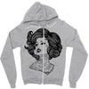 fashion girl Zipper Hoodie