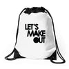 let's make out Drawstring Bags