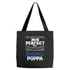 awesome poppa Tote Bags