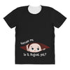 August Peeking Out Baby Boy All Over Women's T-shirt