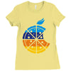pizza! pizza! Ladies Fitted T-Shirt