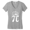 halloween pumpkinpi Women's V-Neck T-Shirt