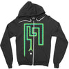 snake Zipper Hoodie