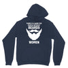 funny beards printed Hoodie
