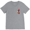 realistic human heart V-Neck Tee