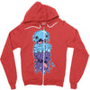 melty cream Zipper Hoodie