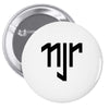 neymar jr sports logos Pin-back button