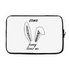 some bunny loves me Laptop sleeve
