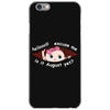 August Peeking Out Baby Girl iPhone 6/6s Case